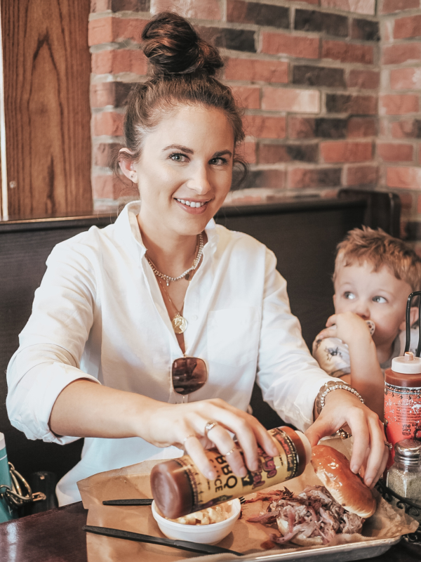 Perkins Rowe on a Tuesday with From Rouge with Love Perkins Rowe