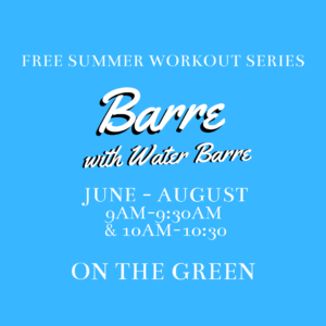 Workout Series with Water Barre @ The Green at Perkins Rowe | Baton Rouge | Louisiana | United States